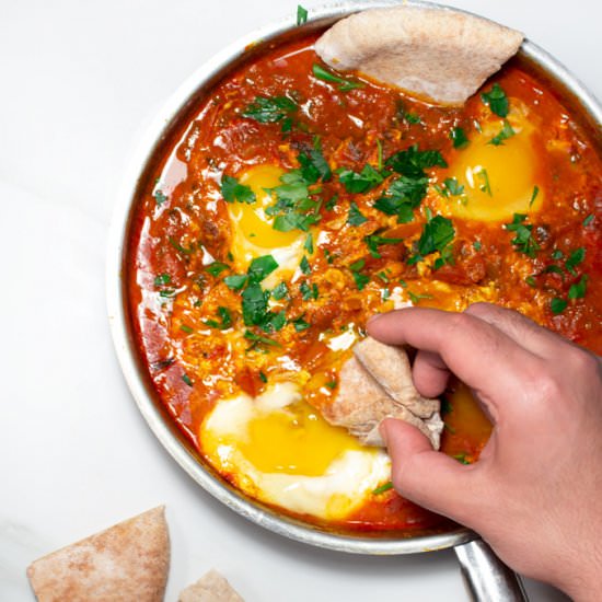 Spicy Moroccan Eggs