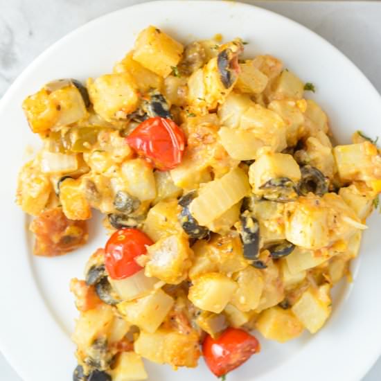 Nacho Hashbrown Casserole