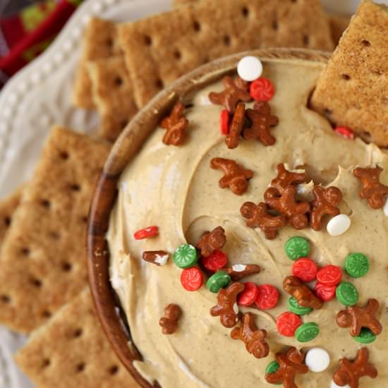 Gingerbread Cheesecake Dip