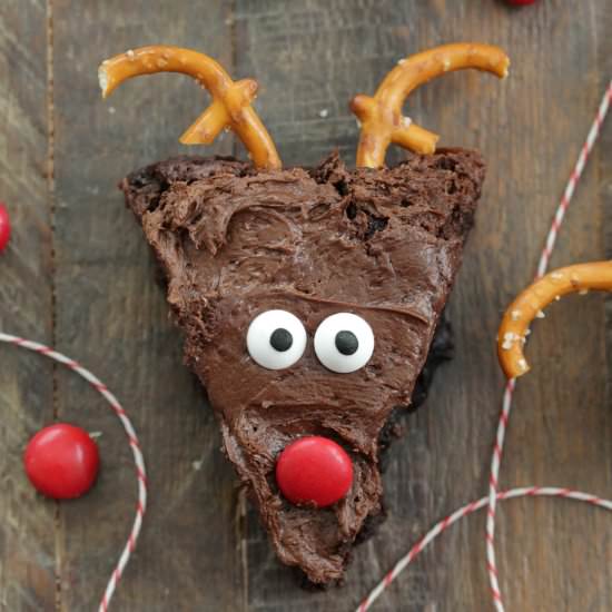Reindeer Brownies