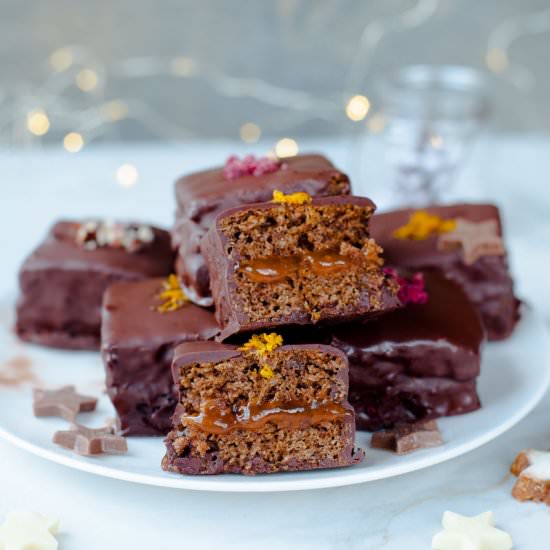 Gingerbread squares