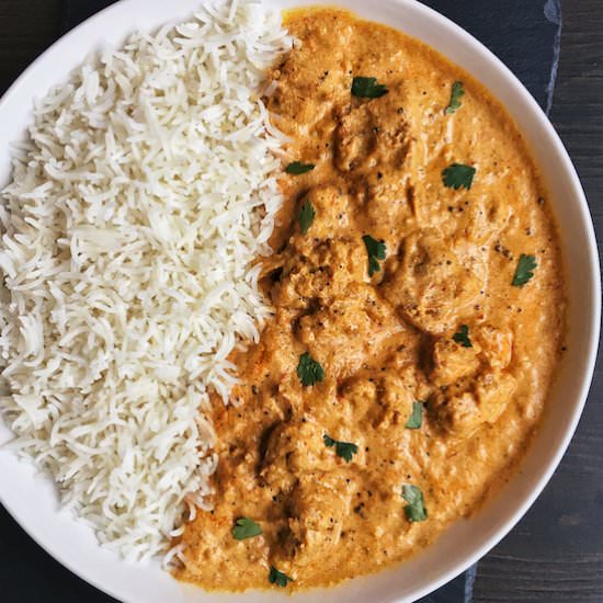 vegan butter chicken