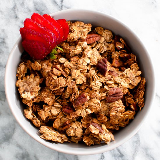 Vegan Oil-Free Granola