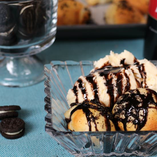 Air Fryer Cookies & Cream Bites