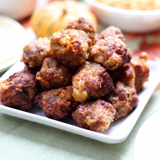 Air Fryer Sausage Balls
