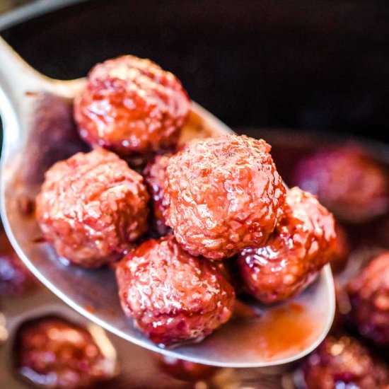 Grape Jelly Meatballs