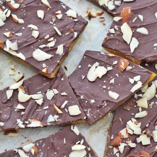 Easy Homemade Toffee