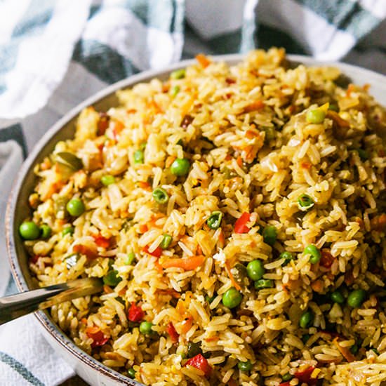 Ginger & Vegetable Fried Rice