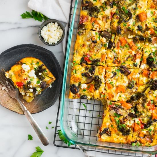 Vegetarian Breakfast Casserole