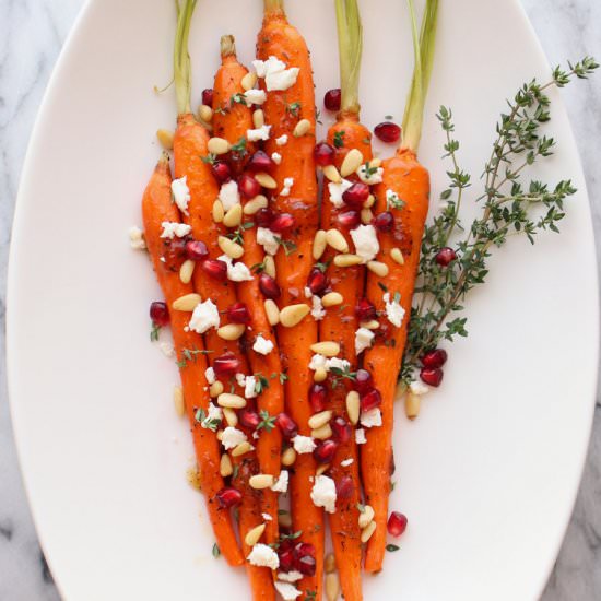 Apricot Honey Glazed Carrots