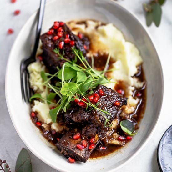 Pomegranate Short Ribs