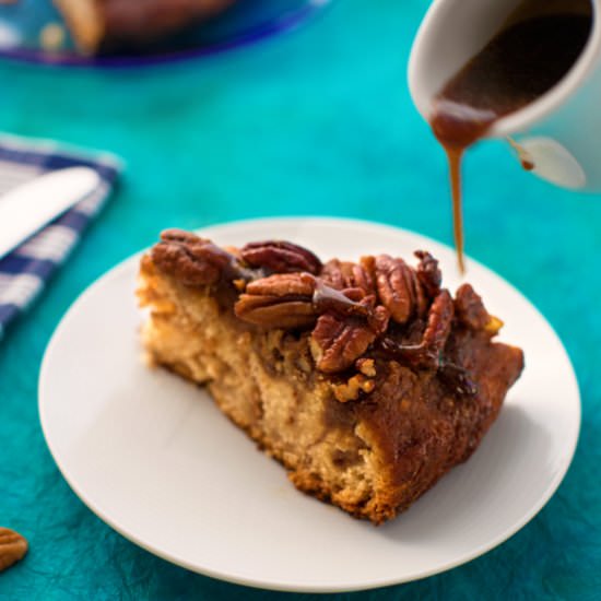 Jumbo Pecan Sticky Bun Torte