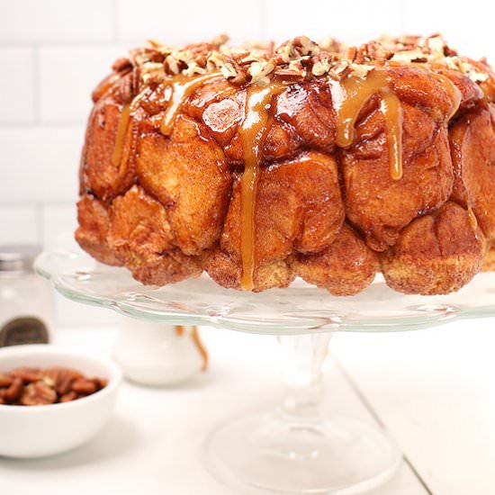 Salted Caramel Monkey Bread