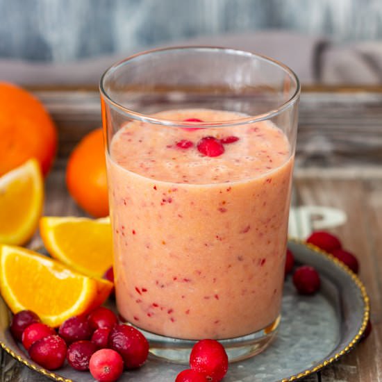 orange cranberry smoothie