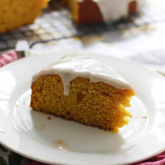Pumpkin Olive Oil Cake
