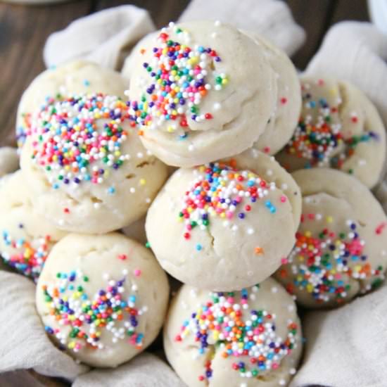Italian Sprinkle Cookies