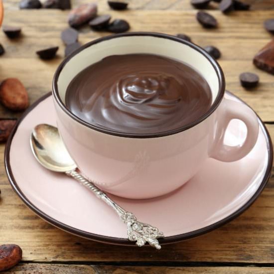 Italian creamy hot chocolate