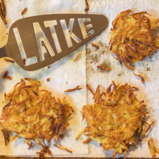 simple potato latkes