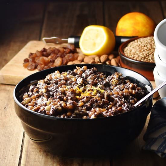 Polish Kutia (Wheat Berry Pudding)