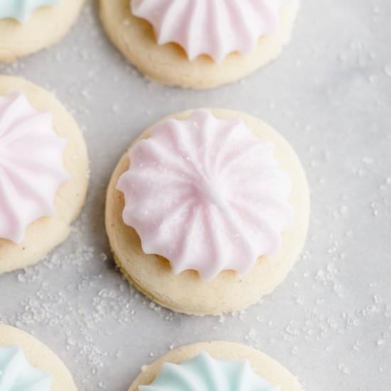 Cotton Candy Sugar Cookies