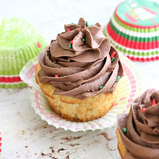 Eggnog Cupcakes
