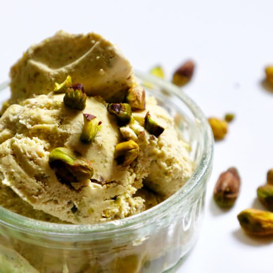 Crunchy Pistachio Ice Cream