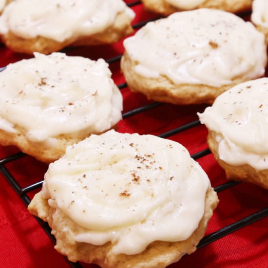 Eggnog Cookies