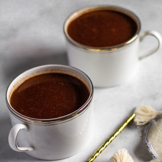Low FODMAP French Hot Chocolate