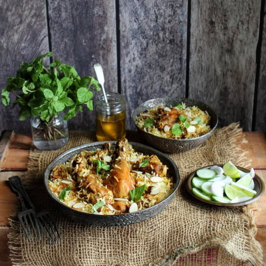 awadhi murg biryani
