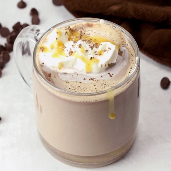 Salted Caramel Hot Chocolate
