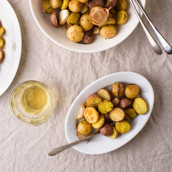 Garlic Rosemary Potatoes
