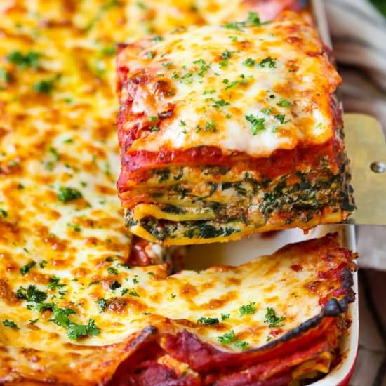 Spinach Lasagna