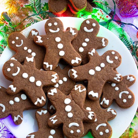 Vegan Gingerbread Cookies
