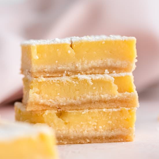 Mile High Keto Lemon Bars