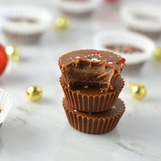 Peppermint Nutella Cups