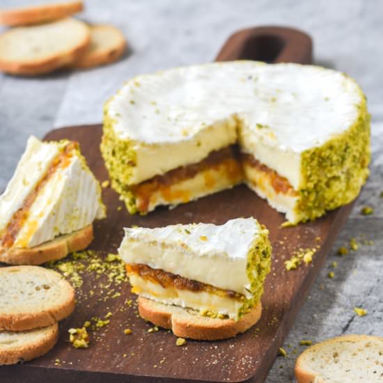 Camembert filled dates