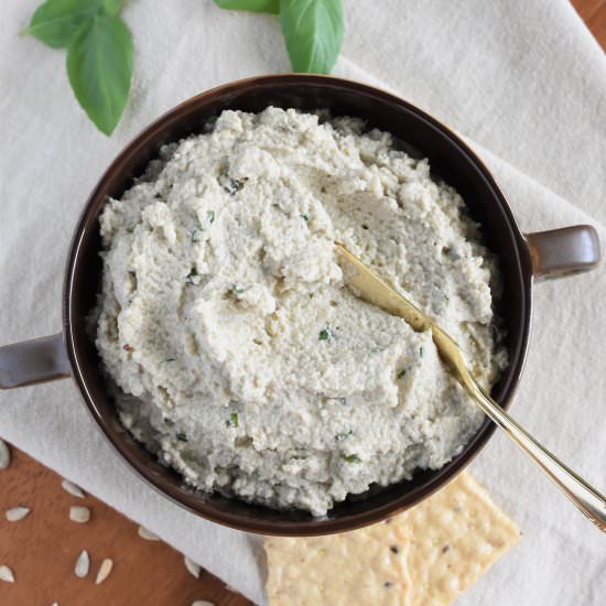 Sunflower Seed Vegan Ricotta