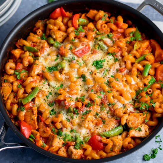 30 minute one pot chicken pasta