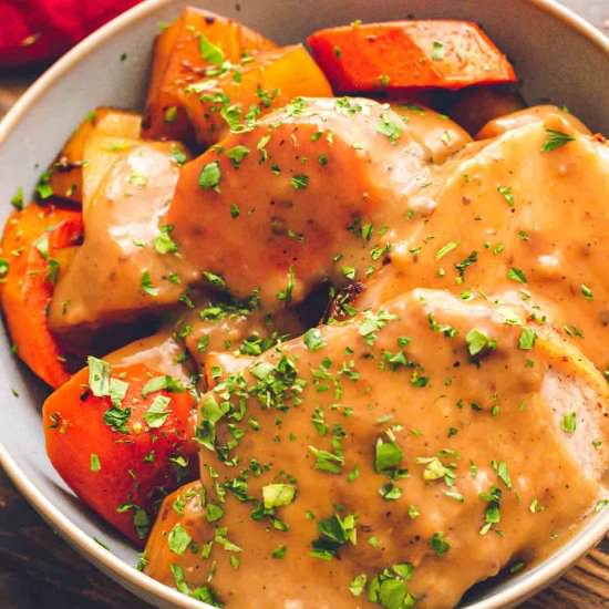 Instant Pot Pork Roast & Vegetables
