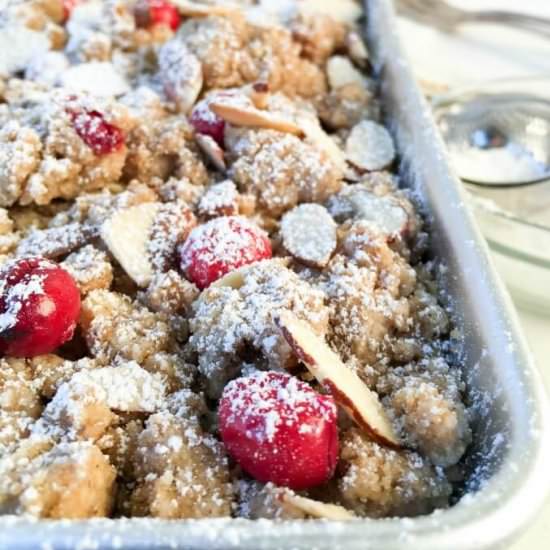 Orange Cranberry Crumb Cake