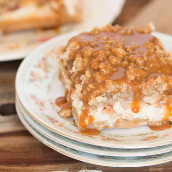 Cheesecake Walnut Caramel Apple
