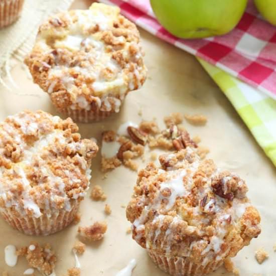 Apple Coffee Cake Muffins