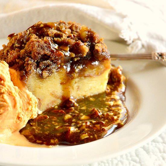 Pecan Pie Bread Pudding