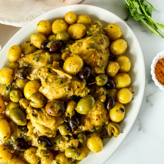 Chicken and Potato Tagine