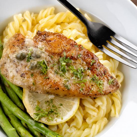 Healthy Chicken Piccata Recipe