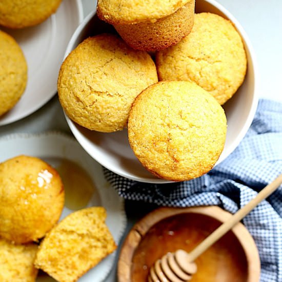 Gluten Free Cornbread Muffins