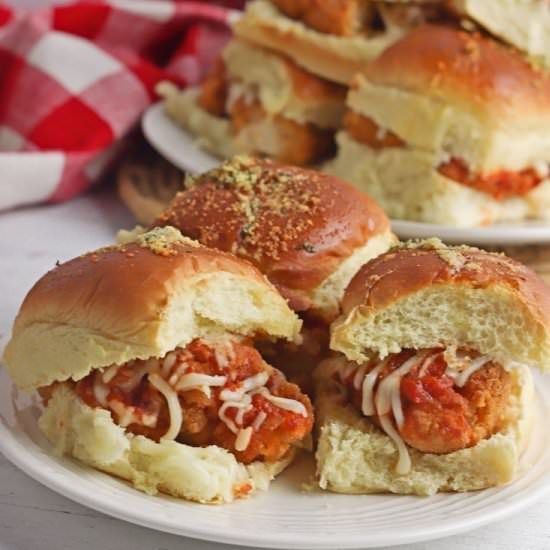 Chicken Parmesan Sliders