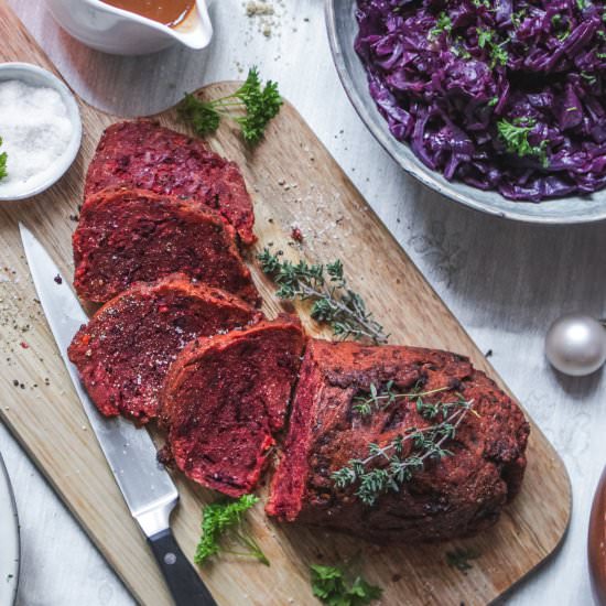 Roastbeet – A Vegan Christmas Roast
