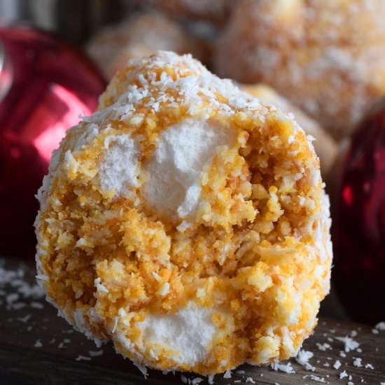 Marshmallow Coconut Balls