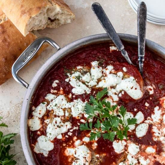 Goat Cheese Chicken